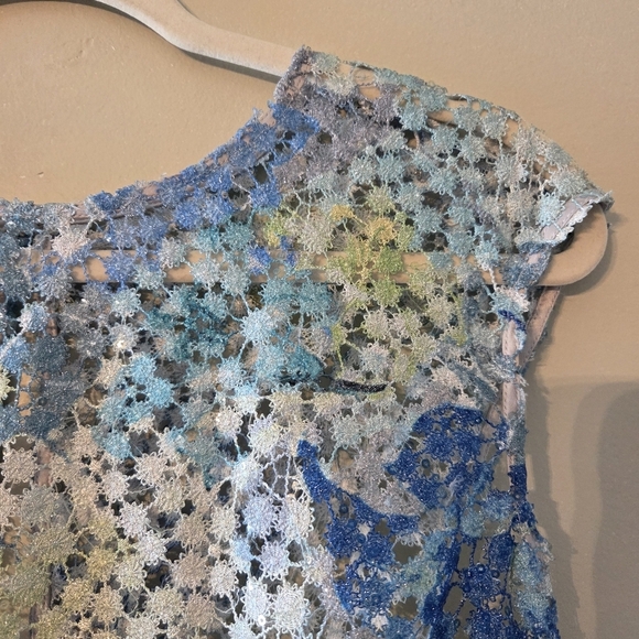 Kay Unger New York Sleeveless Sequins Mini Dress Size 10. - Picture 9 of 12